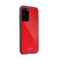 Glass Case Samsung Galaxy S20 Κόκκινο