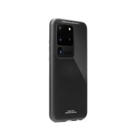 Glass Case Samsung Galaxy S20 Ultra Μαύρο