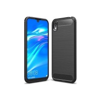 Θήκη Σιλικόνης Carbon TPU Fiber Brushed Huawei Y5 2019 / Honor 8S Μαύρο