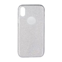 Θήκη Shining TPU Apple iPhone X / iPhone XS Ασημί
