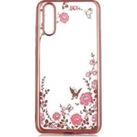 Diamond Case Samsung Galaxy A70/A70s Ροζ Χρυσό