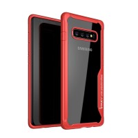 iPaky Survival Case Gel Anti-Fall Cover Samsung Galaxy S10 Κόκκινο
