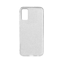 Θήκη Shining TPU Samsung Galaxy A41 Ασημί