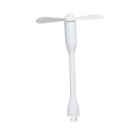 Ανεμιστήρας Φορητός Micro USB Λευκό