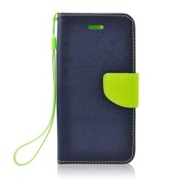 Fancy Book Huawei Y6p Σκούρο Μπλε/Λαχανί