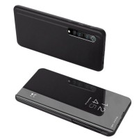 Clear View Cover Xiaomi Mi Note 10 Lite Μαύρο