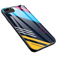 Color Glass Case Durable Apple iPhone 7 Plus / iPhone 8 Plus Colorous pattern 2