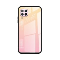 Glass Case Huawei P40 Lite Κίτρινο / Ροζ