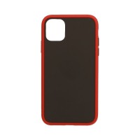 Θήκη Color Button Bumper Apple iPhone 11 Pro Κόκκινο