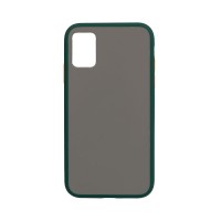 Θήκη Color Button Bumper Samsung Galaxy A71 Πράσινο