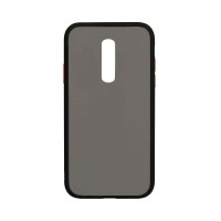 Θήκη Color Button Bumper Xiaomi Redmi 8 Μαύρο