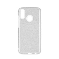 Θήκη Shining TPU Samsung Galaxy A20s Ασημί