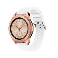 Λουράκι Σιλικόνης Smoothband για Galaxy Watch 42mm Λευκό