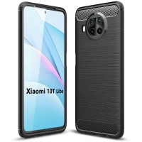 Θήκη Σιλικόνης Carbon TPU Fiber Brushed Xiaomi Mi 10T Lite Μαύρο