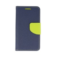 Fancy Book Samsung Galaxy A42 5G Σκούρο Μπλε/Λαχανί