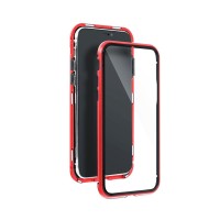 Μαγνητική Θήκη 360° front back Apple iPhone 12 mini Κόκκινο