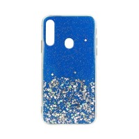 Θήκη Brilliant Clear Samsung Galaxy A20s Μπλέ