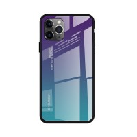 Glass Case Apple iPhone 11 Pro Μωβ / Μπλέ