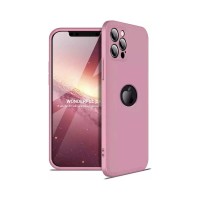 GKK 360 Full Body Protection Apple iPhone 12 Pro Max Ροζ Χρυσό