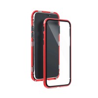 Μαγνητική Θήκη 360° front back Samsung Galaxy S21 Κόκκινο