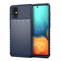 Θήκη Κινητού Thunder Case Flexible Tough Rugged Samsung Galaxy A71 Μπλέ
