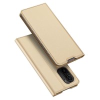 DUX DUCIS Skin Pro Book Xiaomi Poco F3 / Mi 11i Χρυσό