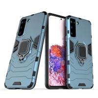 Ring Armor Kickstand magnetic car holder Samsung Galaxy S21 Μπλέ