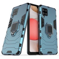 Ring Armor Kickstand magnetic car holder Samsung Galaxy A42 5G Μπλέ