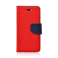 Fancy Book Samsung Galaxy S21 Ultra Κόκκινο/Σκούρο Μπλε
