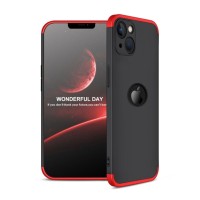 GKK 360 Full Body Protection Apple iPhone 13 Mini Μαύρο/Κόκκινο