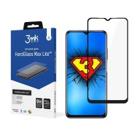 3MK HardGlass Max Lite Full Screen Realme C31 Μαύρο