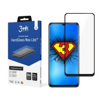 3MK HardGlass Max Lite Full Screen Realme C35 Μαύρο