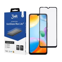 3MK HardGlass Max Lite Full Screen Xiaomi Redmi 10C Μαύρο