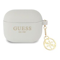 Θήκη Σιλικόνης Guess Charm Collection για AirPods 3 Γκρι