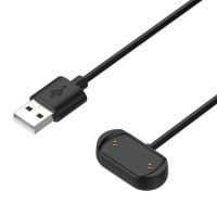 Καλώδιο Φόρτισης Dock USB-A για Amazfit GTR 4 / GTS 4 / GTR 3/3 Pro / GTS 3 / T-Rex 2  1 μέτρο Μαύρο