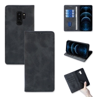 Θήκη Πορτοφόλι Vintage Magnet Wallet Sonique Samsung Galaxy S9 Plus Μαύρο