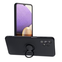 Θήκη Σιλικόνης Ring Case Samsung Galaxy A13 4G Μαύρο