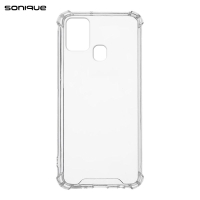 Θήκη Σιλικόνης Sonique Armor Clear Anti Shock Samsung Galaxy A21s Διάφανο