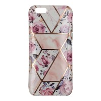 Marble Effect Soft Case Apple iPhone 6/6s Design 1