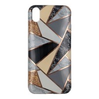 Marble Effect Soft Case Apple iPhone XS MAX Design 9