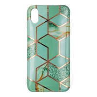 Marble Effect Soft Case Apple iPhone XS MAX Design 2