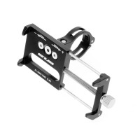 Μεταλλική Βάση για e-scooter Ποδήλατο Κινητού 3.5"-7.2"  Gub G-85 Μαύρο