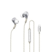 Ακουστικά Remax Metal Wired Lightning RM-616i Λευκό