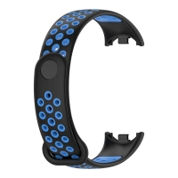 Λουράκι Σιλικόνης Sonique Sport για Xiaomi Smart Band 8 / Xiaomi Smart Band 9 Μαύρο/Μπλε