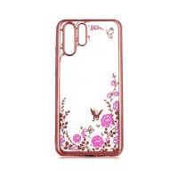 Diamond Case Huawei P30 Pro Ροζ Χρυσό