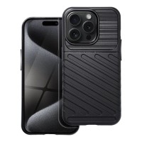 Θήκη Κινητού Thunder Case Flexible Tough Rugged Apple iPhone 15 Pro Μαύρο