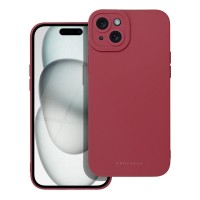 Θήκη Σιλικόνης Roar Luna Apple iPhone 15 Plus Κόκκινο