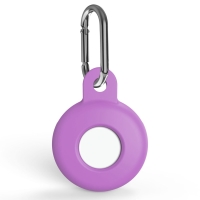 Θήκη Σιλικόνης Sonique Soft Touch για AirTag Μωβ