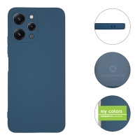 Θήκη Σιλικόνης My Colors Sonique Xiaomi Redmi 12 4G / Redmi 12 5G Μπλε Σκούρο