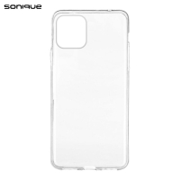 Θήκη Σιλικόνης Sonique Crystal Clear Apple (Big Hole) iPhone 12 / iPhone 12 Pro Διάφανο